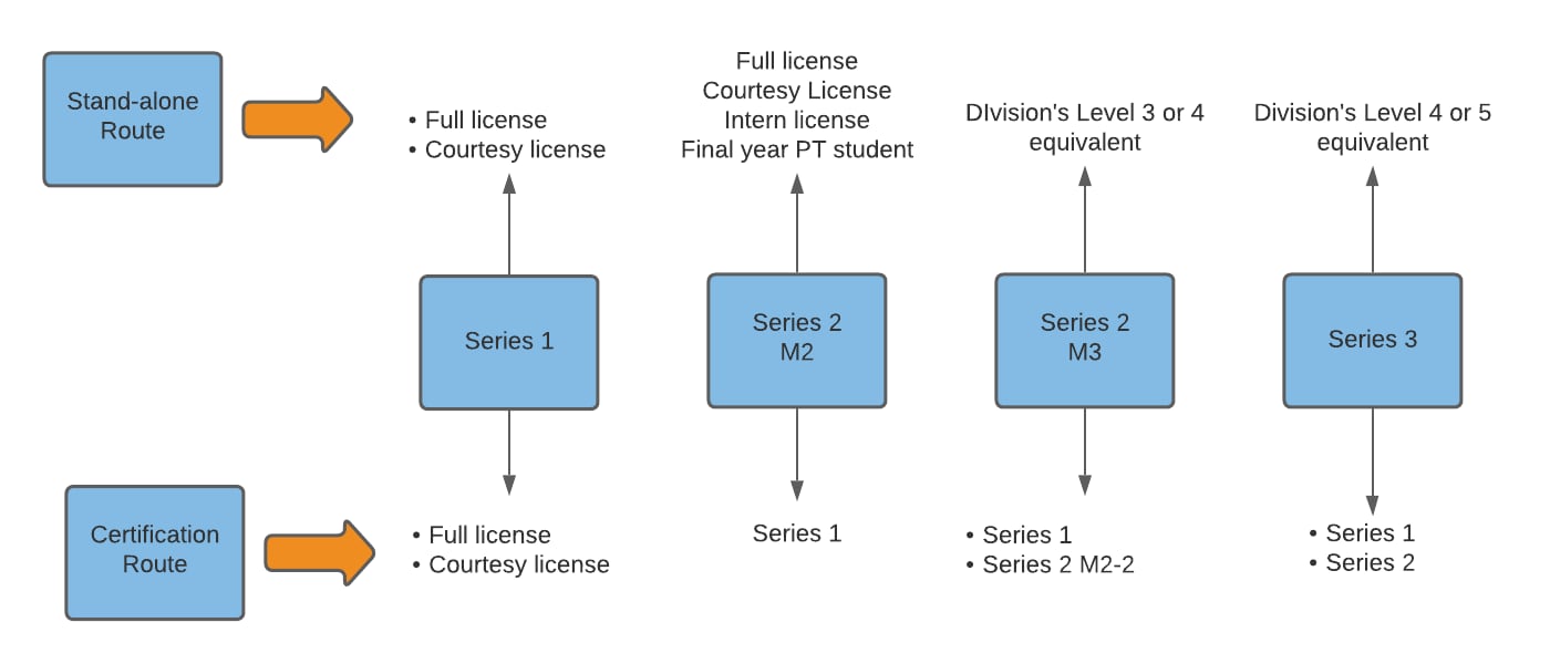 Curriculum flow diagram - alternate